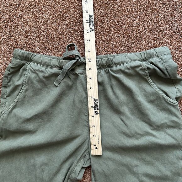 Cloth & Stone Pants Women’s Med Pull On Olive Green Relaxed Lyocell Callout - Picture 6 of 10